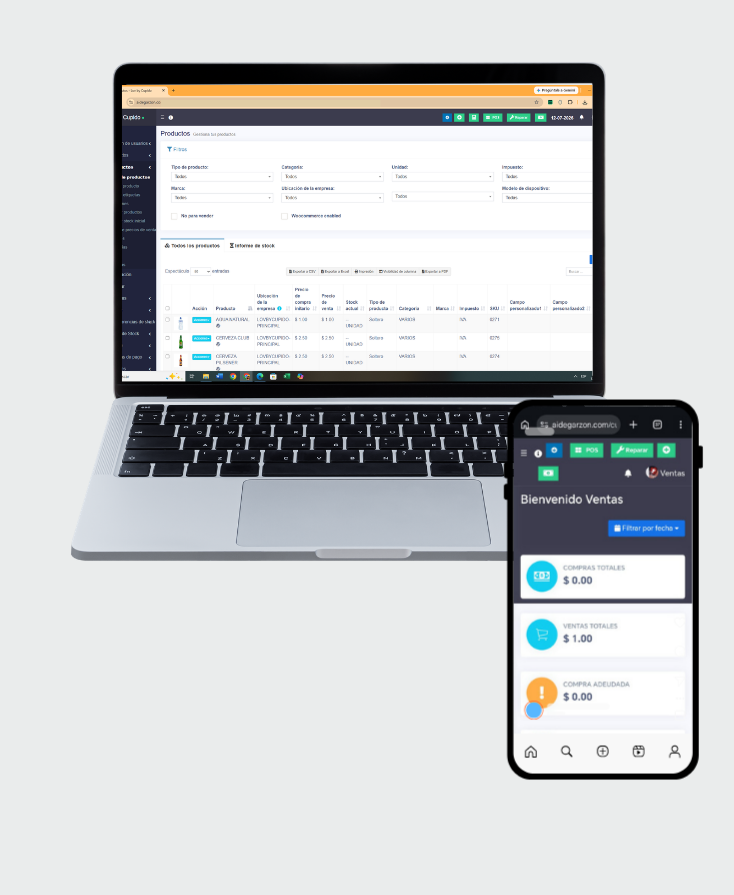 sistemas pagina globatech
