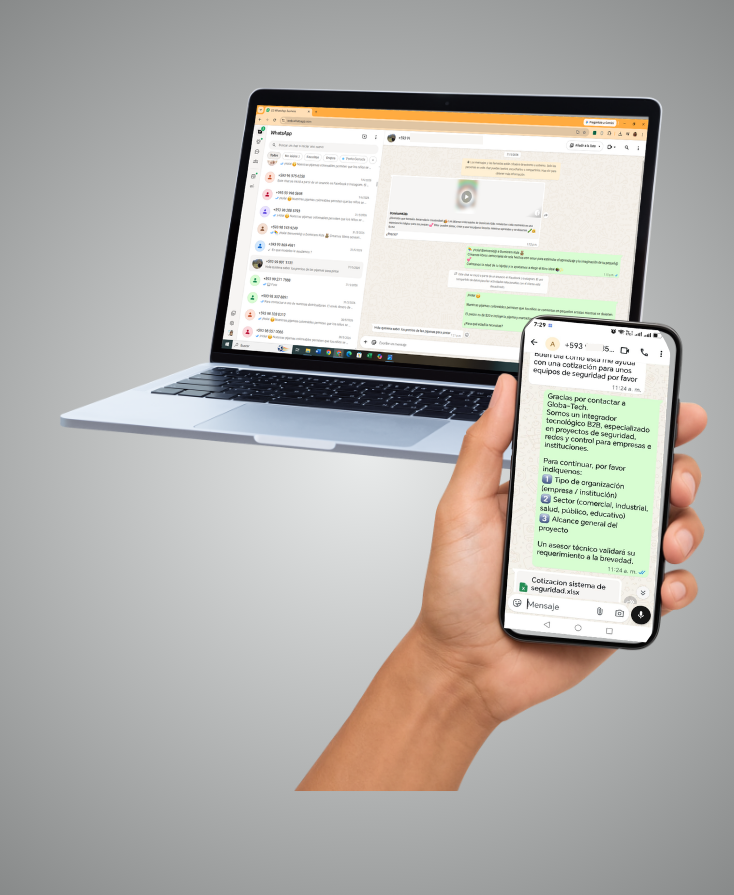 whatsapp pagina globatech